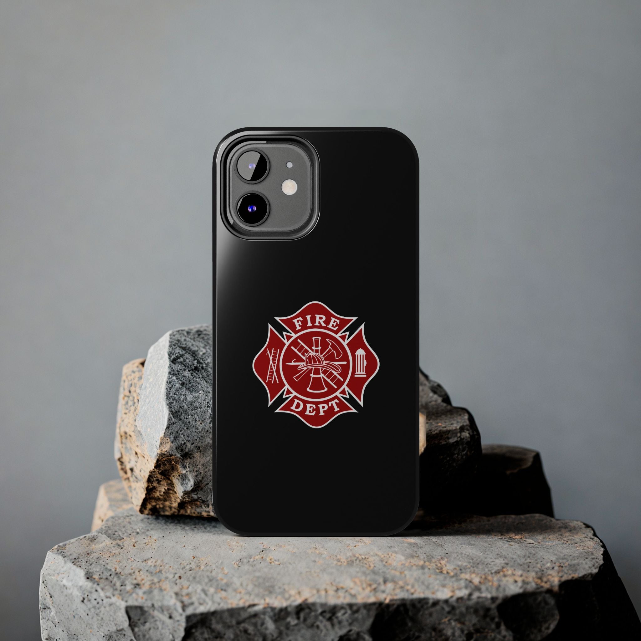 Phone Case ‚Äì Firefighter Maltese Cross Design - firestationstore.com