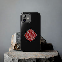 Phone Case ‚Äì Firefighter Maltese Cross Design - firestationstore.com