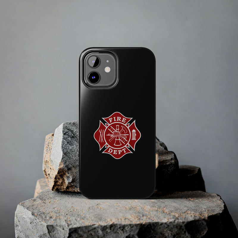 Phone Case ‚Äì Firefighter Maltese Cross Design - firestationstore.com