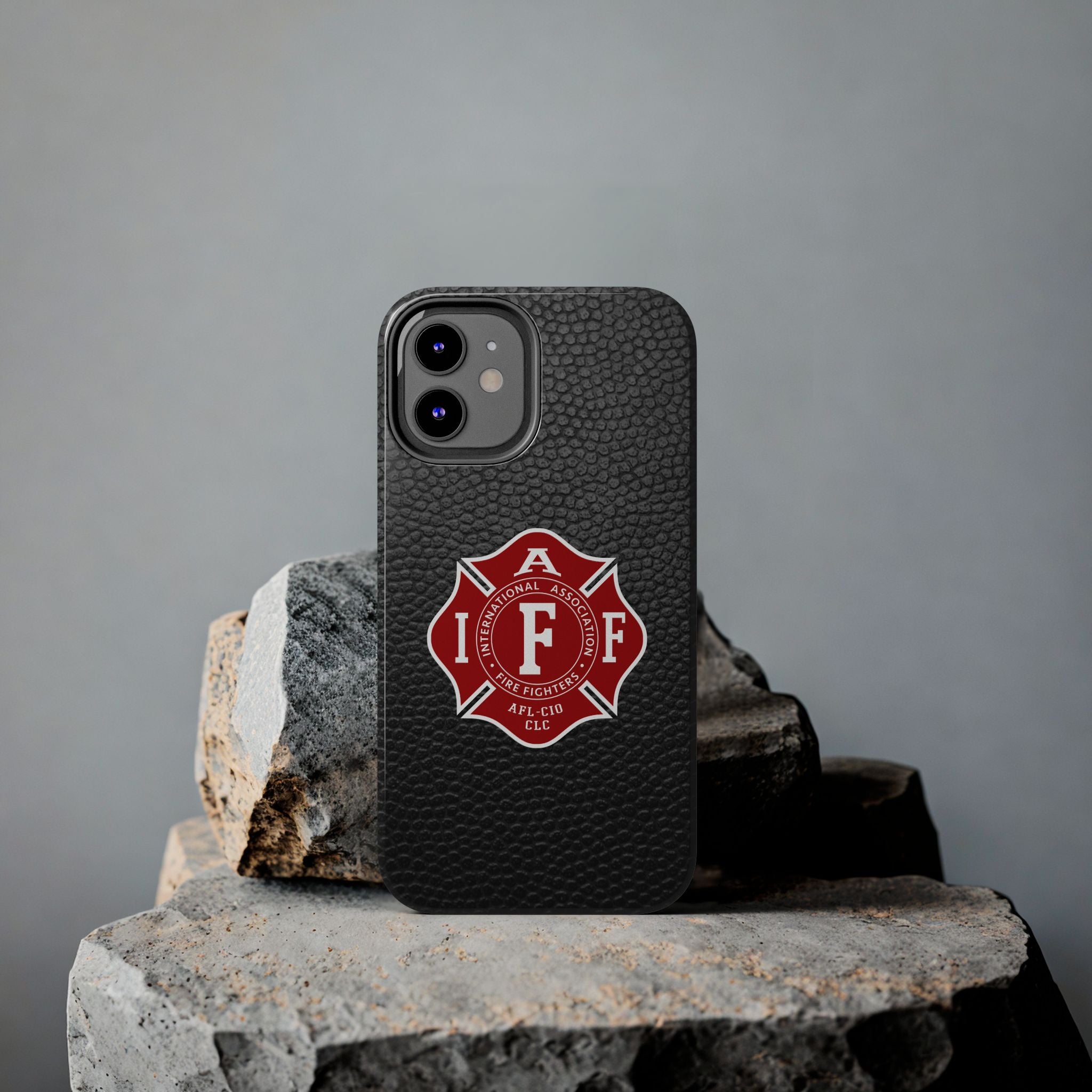 IAFF Thin Red Line Mate Tough Phone Cases - firestationstore.com