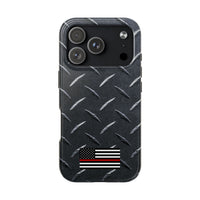 Firefighter Thin Red Line Tough Phone Cases - firestationstore.com
