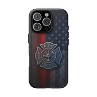 Phone Case - Firefighter Thin Red Line Tough Case - firestationstore.com