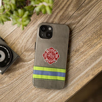 Firefighter Jacket v2 Tough Phone Cases - firestationstore.com