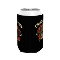 Fire House Crew Helmet V2 Can Cooler Sleeve, Insulated Beverage Holder