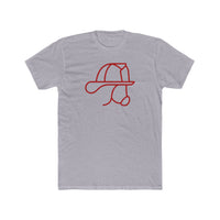 Firefighter Helmet Line Art Edition Tee