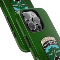 Wildland Firefighter Patch Forest Tough Phone Cases - firestationstore.com