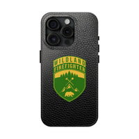 Wildland Firefighter  Patch Tough Phone Cases - firestationstore.com
