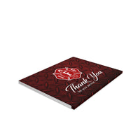 IAFF Maltese Cross Thank You For Your Service Greeting Cards (8, 16, and 24 pcs) - firestationstore.com