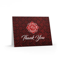Firefighter Thank You Greeting Cards (8, 16, and 24 pcs) - firestationstore.com