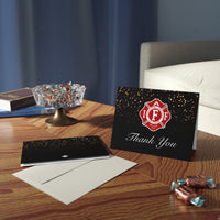 Firefighter Thank You Greeting Cards (8, 16, and 24 pcs)
