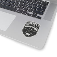 Wildland Firefighter (Forest Service) Patch Shape Cut Stickers