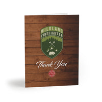 Wildland Firefighter Thank You Postcards (8, 16, and 24 pcs)