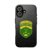 Wildland Firefighter  Patch Tough Phone Cases - firestationstore.com