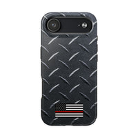 Firefighter Thin Red Line Tough Phone Cases - firestationstore.com