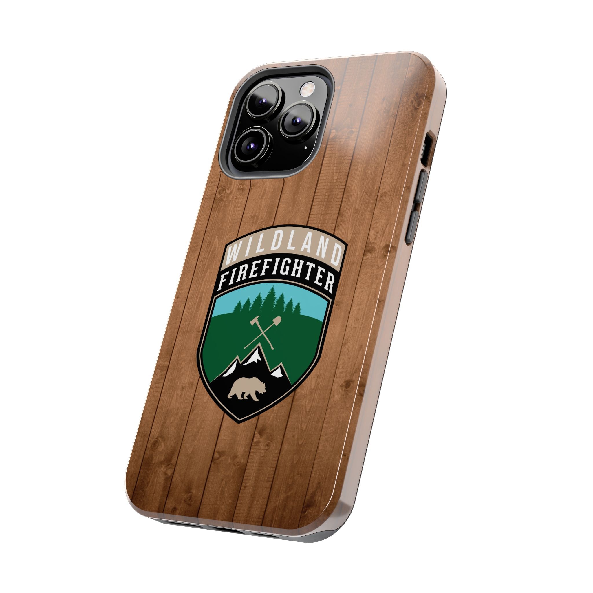 Wildland Firefighter Patch Tough Phone Cases - firestationstore.com