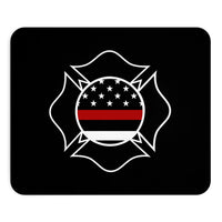 Firefighter Thin Red Line Mousepad