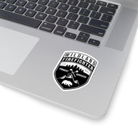 Wildland Firefighter (Forest Service) Patch Shape Cut Stickers