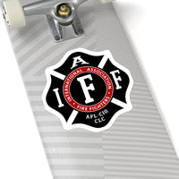 IAFF Shape Cut Stickers