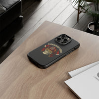 Firefighter Firehouse Crew, Skull Design, Phone Case - firestationstore.com
