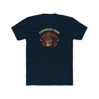 Firehouse Crew Skull T-Shirt V2 | Cotton Tee for Firefighters