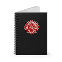 Firefighter Spiral Notebook - Ruled Line