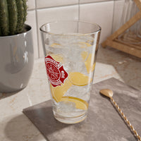 Volunteer Firefighter Pint Glass, 16oz | Custom Barware
