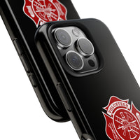 Volunteer Firefighter Thin Red Line Mate Tough Phone Cases - firestationstore.com