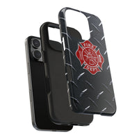Firefighter Maltese Cross Tough Phone Cases - firestationstore.com