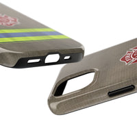 Firefighter Jacket v2 Tough Phone Cases - firestationstore.com