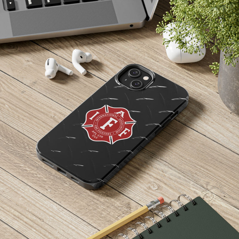 IAFF Maltese Cross Tough Phone Cases - firestationstore.com