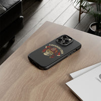 Firefighter Firehouse Crew, Skull Design, Phone Case