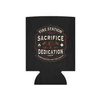 Fire Station 'Sacrifice & Dedication' Koozie Can Cooler