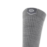 Ash - Casual Crew Midweight Merino Wool Sock - firestationstore.com