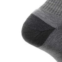Ash - Casual Crew Midweight Merino Wool Sock - firestationstore.com