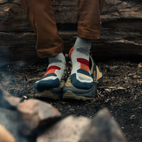 8 Pairs Campfire - Hike Crew Lightweight Merino Wool Sock - firestationstore.com