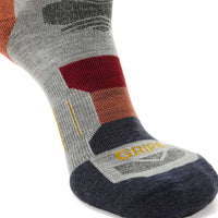 8 Pairs Campfire - Hike Crew Lightweight Merino Wool Sock - firestationstore.com