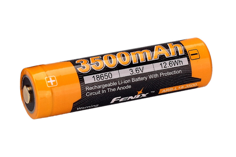 Fenix ARB-L18-3500 High-Capacity 18650 Battery - 3500mAh - firestationstore.com