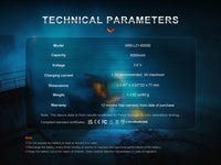 Fenix ARB-L21-6000B Rechargeable Powerbank Battery