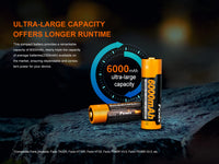 Fenix ARB-L21-6000 Rechargeable 21700 Li-ion Battery - 6000 mAh - firestationstore.com