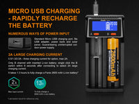 Fenix ARE-D2 Dual Channel Smart Battery Charger - firestationstore.com