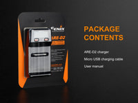 Fenix ARE-D2 Dual Channel Smart Battery Charger - firestationstore.com
