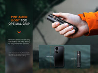 Fenix E35R High-Performance Rechargeable LED Flashlight - firestationstore.com