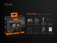 Fenix HM65R Rechargeable LED Headlamp - 1400 Lumens - firestationstore.com