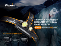 Fenix HM65R Rechargeable LED Headlamp - 1400 Lumens - firestationstore.com