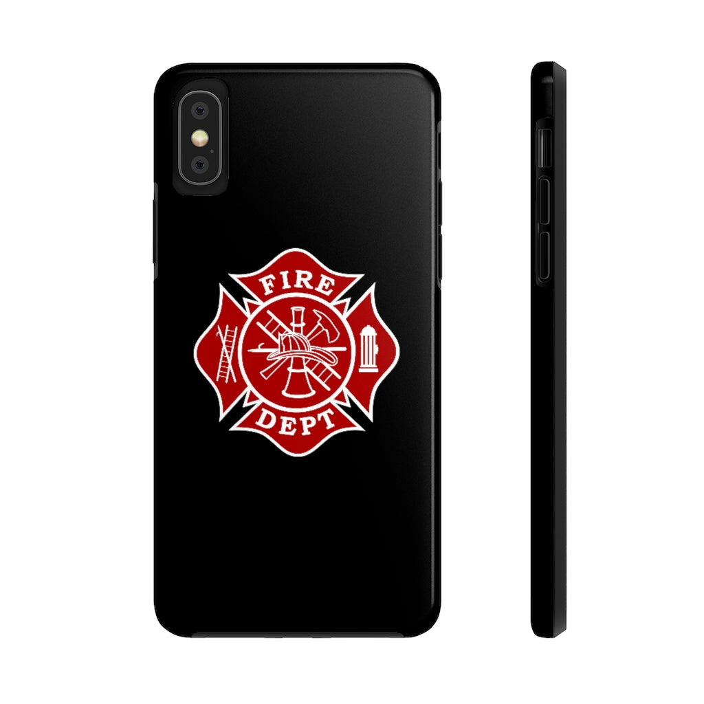 Firefighter Maltese Cross Tough Phone Cases