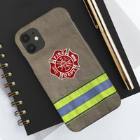 Firefighter Jacket v2 Tough Phone Cases