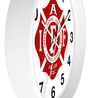 IAFF Maltese Cross Wall clock