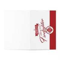 The World's Greatest Firefighter Greeting Cards (7 pcs)