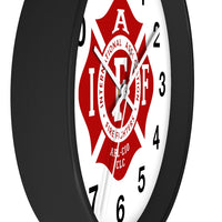 IAFF Maltese Cross Wall clock