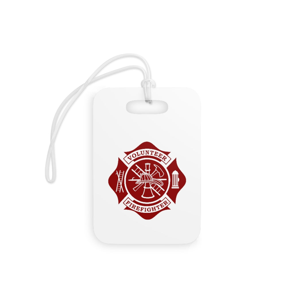 Volunteer Firefighter Luggage Tag - firestationstore.com